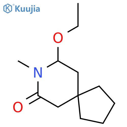 8-Azaspiro[4.5]decan-7-one,9-ethoxy-8-methyl- structure