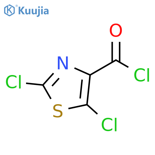 dichloro-1,3-thiazole-4-carbonyl chloride structure