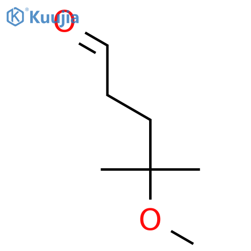 PENTANAL, 4-METHOXY-4-METHYL- structure