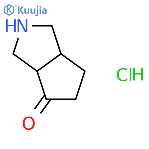 octahydrocyclopenta[c]pyrrol-4-one hydrochloride structure