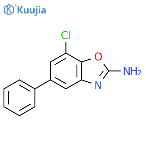 7-Chloro-5-phenyl-1,3-benzoxazol-2-amine structure