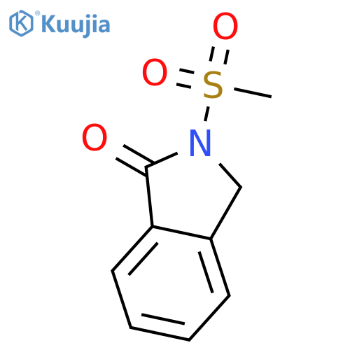 2,3-dihydro-2-(methylsulfonyl)-1H-Isoindol-1-one structure