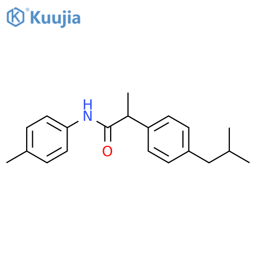 2-(4-Isobutylphenyl)-n-p-tolylpropanamide structure