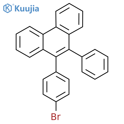 9-(4-Bromophenyl)-10-phenylphenanthrene structure