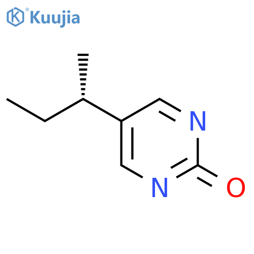 2(1H)-Pyrimidinone,5-(1-methylpropyl)-, (S)- (9CI) structure