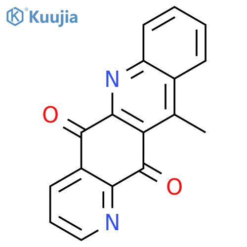 11-Methylpyrido[2,3-b]acridine-5,12-dione structure