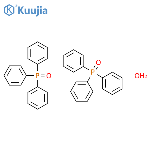 Triphenylphosphine oxide hemihydrate structure