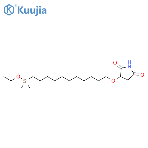11-(SUCCINIMIDYLOXY)UNDECYLDIMETHYLETHOXYSILANE structure