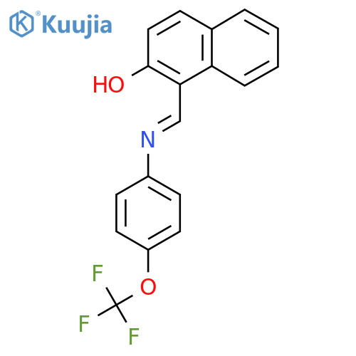 1-(((4-(Trifluoromethoxy)phenyl)amino)methylene)naphthalen-2-one structure