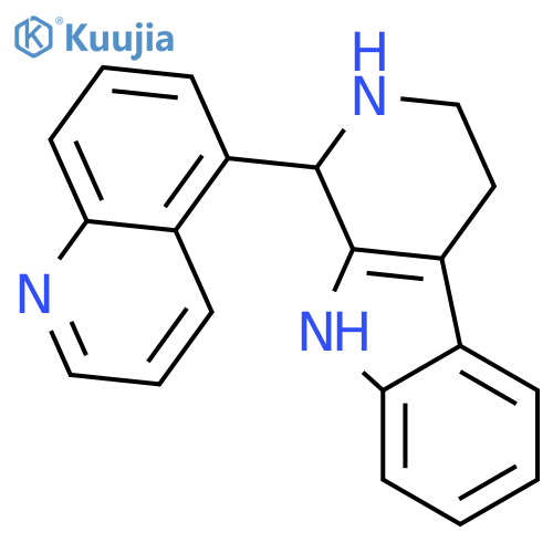 1-(quinolin-5-yl)-1,2,3,4-tetrahydro-beta-carboline structure