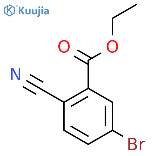 ETHYL 5-BROMO-2-CYANOBENZOATE structure