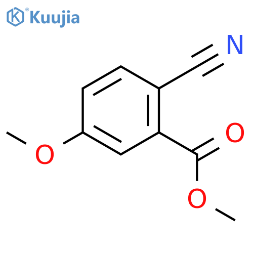 Methyl 2-cyano-5-methoxybenzoate structure