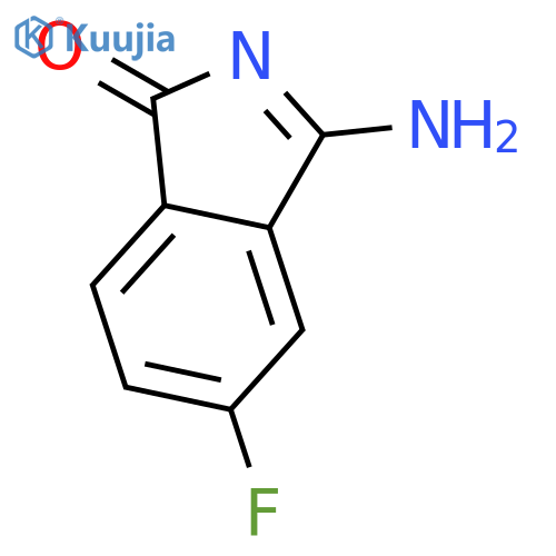 3-amino-5-fluoro-1H-Isoindol-1-one structure