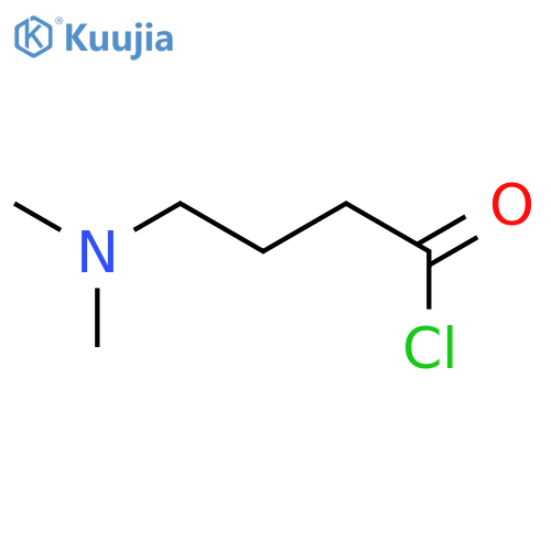 4-(dimethylamino)butanoyl chloride structure