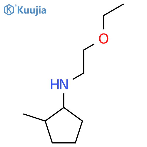 N-(2-ethoxyethyl)-2-methylcyclopentan-1-amine structure