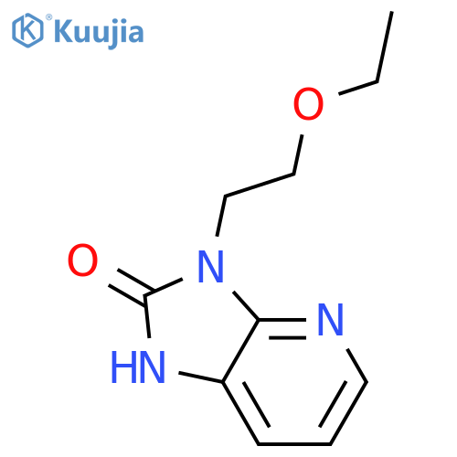 3-(2-ethoxyethyl)-1,3-dihydro-2H-Imidazo[4,5-b]pyridin-2-one structure