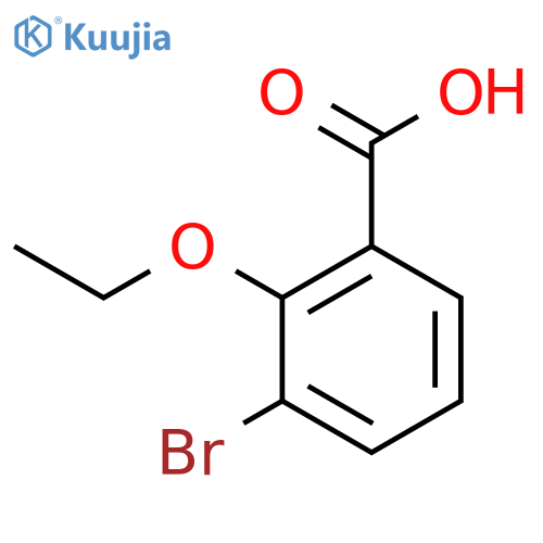 3-Bromo-2-ethoxybenzoic acid structure