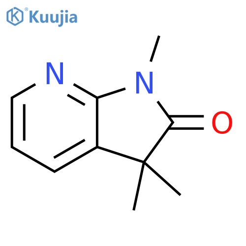 1,3,3-trimethylpyrrolo[2,3-b]pyridin-2-one structure