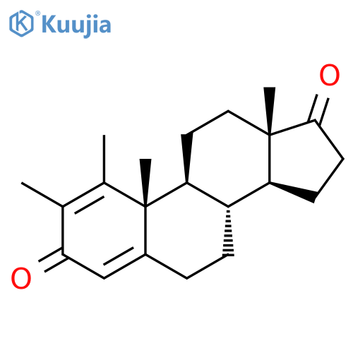 Androsta-1,4-diene-3,17-dione, 1,2-dimethyl- structure