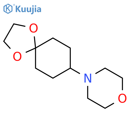 4-(1,4-Dioxaspiro4.5dec-8-yl)morpholine structure