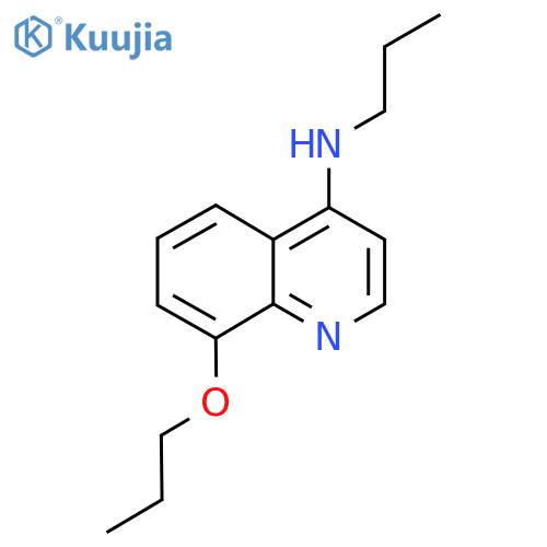 8-Propoxy-N-propylquinolin-4-amine structure