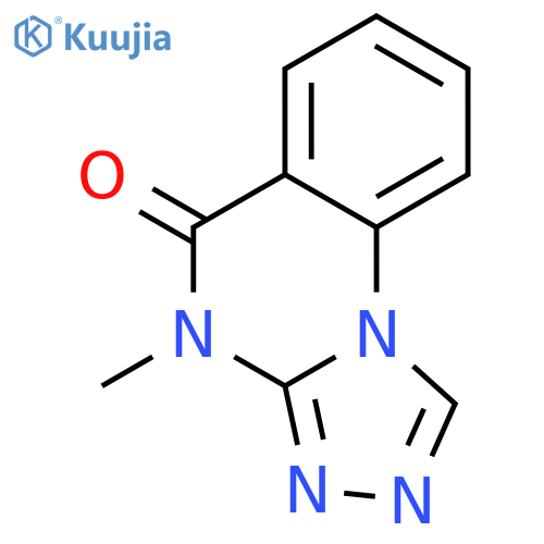 4-methyl[1,2,4]triazolo[4,3-a]quinazolin-5(4H)-one structure