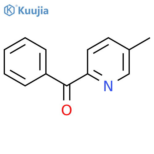 2-Benzoyl-5-methylpyridine structure
