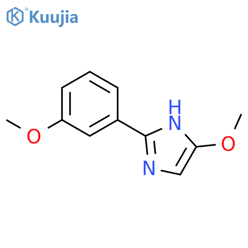 5-methoxy-2-(3-methoxyphenyl)-1H-Imidazole structure