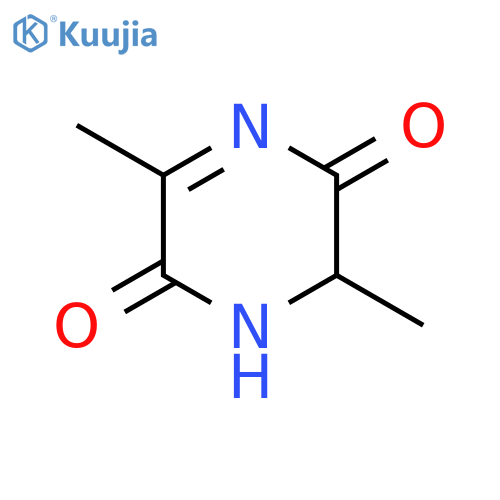 1,6-Dihydro-3,6-dimethyl-2,5-pyrazinedione structure