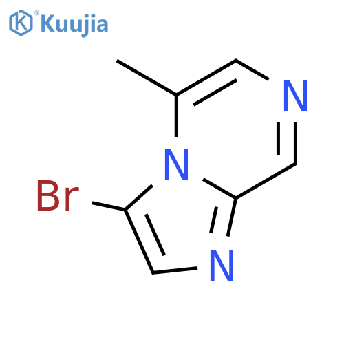 3-Bromo-5-Methylimidazo1,2-APyrazine structure