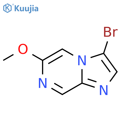 3-Bromo-6-methoxyimidazo1,2-Apyrazine structure