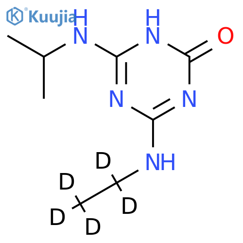 Hydroxy Atrazine-d5 structure