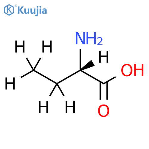 L-2-Aminobutyric Acid-d6 structure