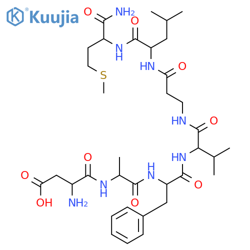 (Beta-Ala8)-Neurokinin A (4-10) structure
