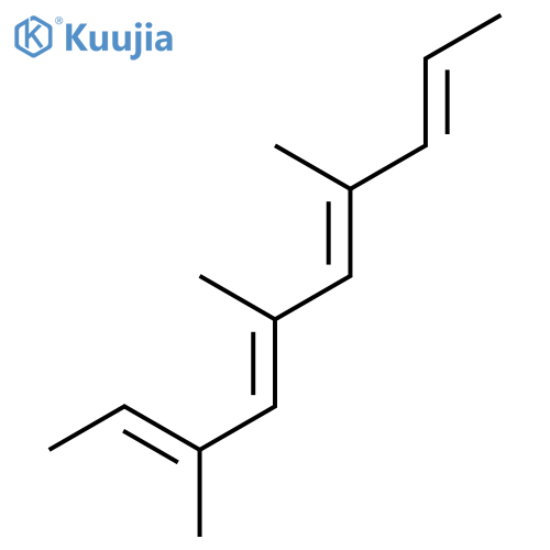 2,4,6,8-DECATETRAENE, 3,5,7-TRIMETHYL-, (2E,4E,6E,8E)- structure