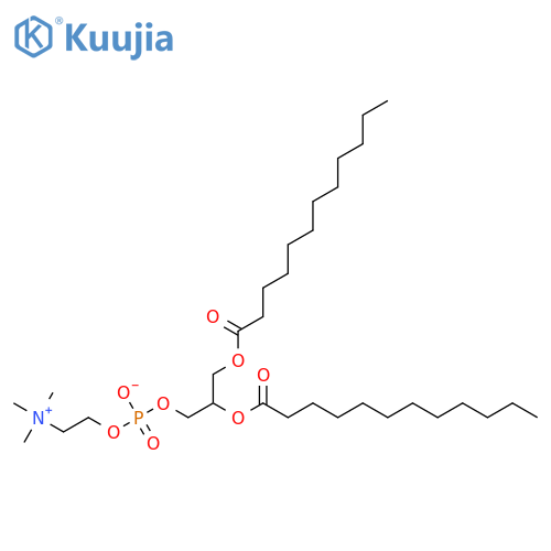 1,2-dilauroyl-sn-glycero-3-phosphocholine structure