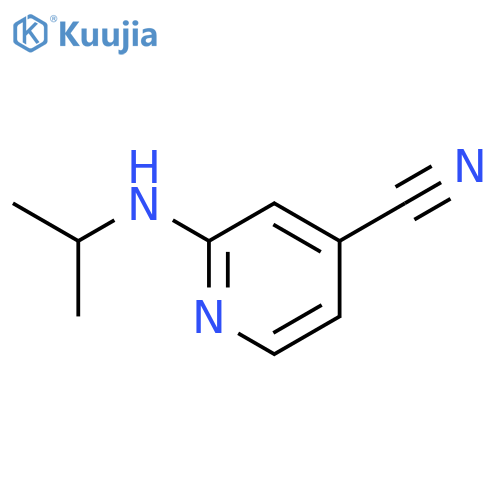 2-(Isopropylamino)isonicotinonitrile structure