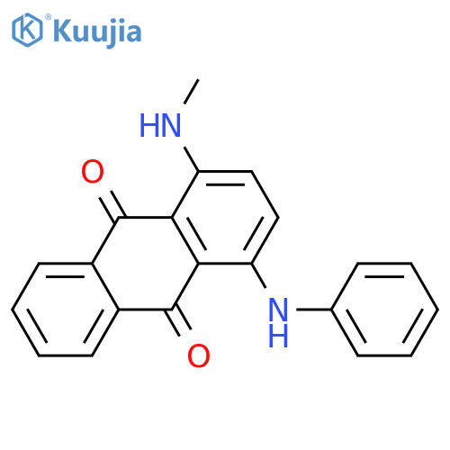 C.I. Solvent Blue 19 structure