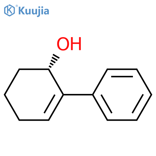 2-Cyclohexen-1-ol, 2-phenyl-, (1S)- structure