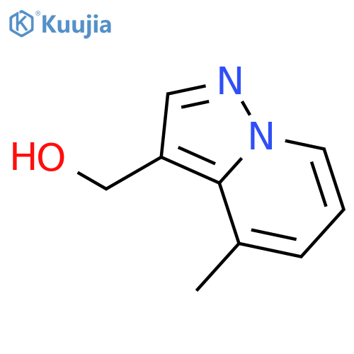 4-methyl-Pyrazolo[1,5-a]pyridine-3-methanol structure