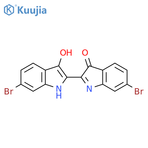 6,6-Dibromoindigo structure
