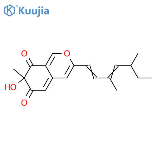 Isochromophilone III; (+)-form, Dechloro, 1,8a-didehydro, 8-ketone structure