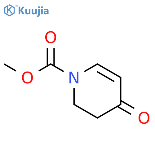 methyl 4-oxo-1,2,3,4-tetrahydropyridine-1-carboxylate structure