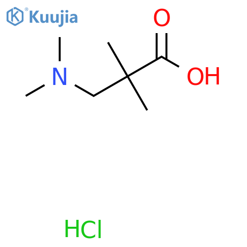 3-(DIMETHYLAMINO)-2,2-DIMETHYLPROPANOIC ACID structure
