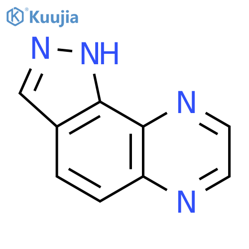 1H-Pyrazolo[3,4-f]quinoxaline (9CI) structure