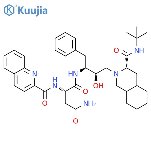 Saquinavir structure