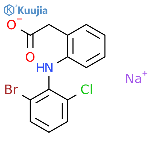 Diclofenac Monobromo Sodium Salt Impurity structure