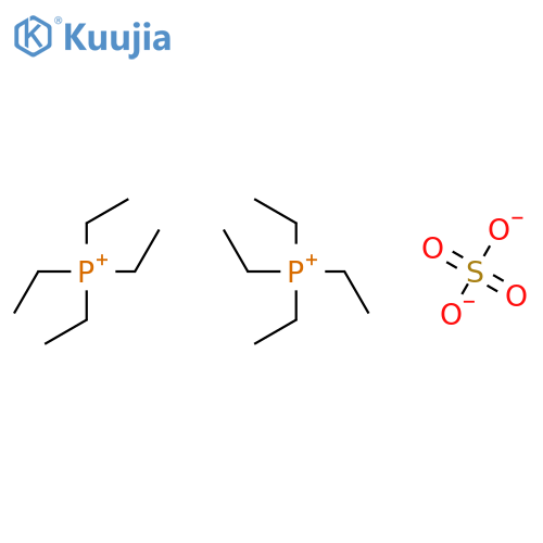 Phosphonium, tetraethyl-, sulfate (2:1) structure