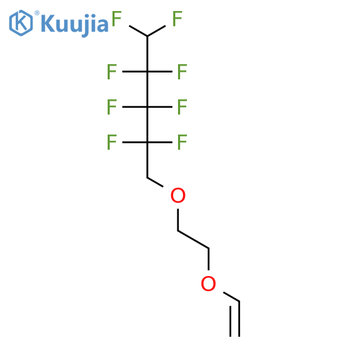 Pentane, 5-[2-(ethenyloxy)ethoxy]-1,1,2,2,3,3,4,4-octafluoro- structure