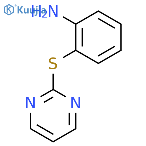 2-(Pyrimidin-2-ylthio)phenylamine hydrochloride structure